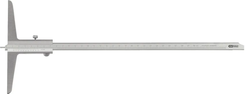 Highlight KS TOOLS Tiefenmessschieber mit Messstift, 0-200mm ( 300.0553 )