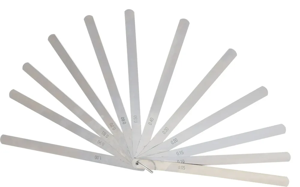 KS TOOLS Kolbenspiellehre, 13 Blatt, 0,05-1mm, 200mm lang ( 300.0618 ) Aktuell