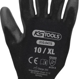 Sofort Bestellen KS TOOLS Mikro-Feinstrickhandschuhe, schwarz, 10, 12 Paar ( 310.0475 )