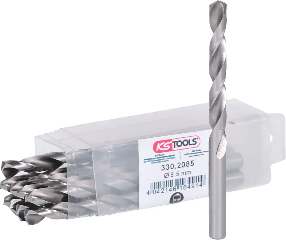 Direktkauf KS TOOLS HSS-G Spiralbohrer, 8,5mm, 10er Pack ( 330.2085 )