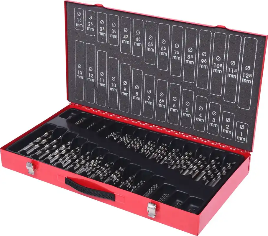 KS TOOLS HSS-G Spiralbohrer-Satz, 230-tlg, 1-13mm ( 330.2650 ) Mega-Angebot