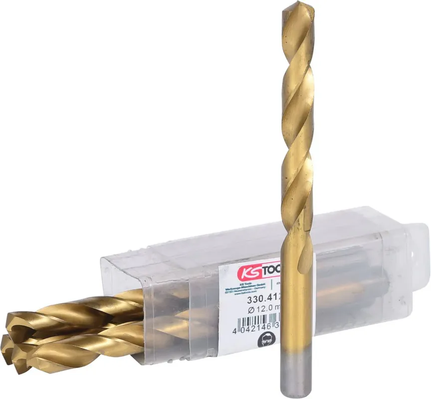Billig KS TOOLS HSS TiN Spiralbohrer, 12mm, 5er Pack ( 330.4120 )