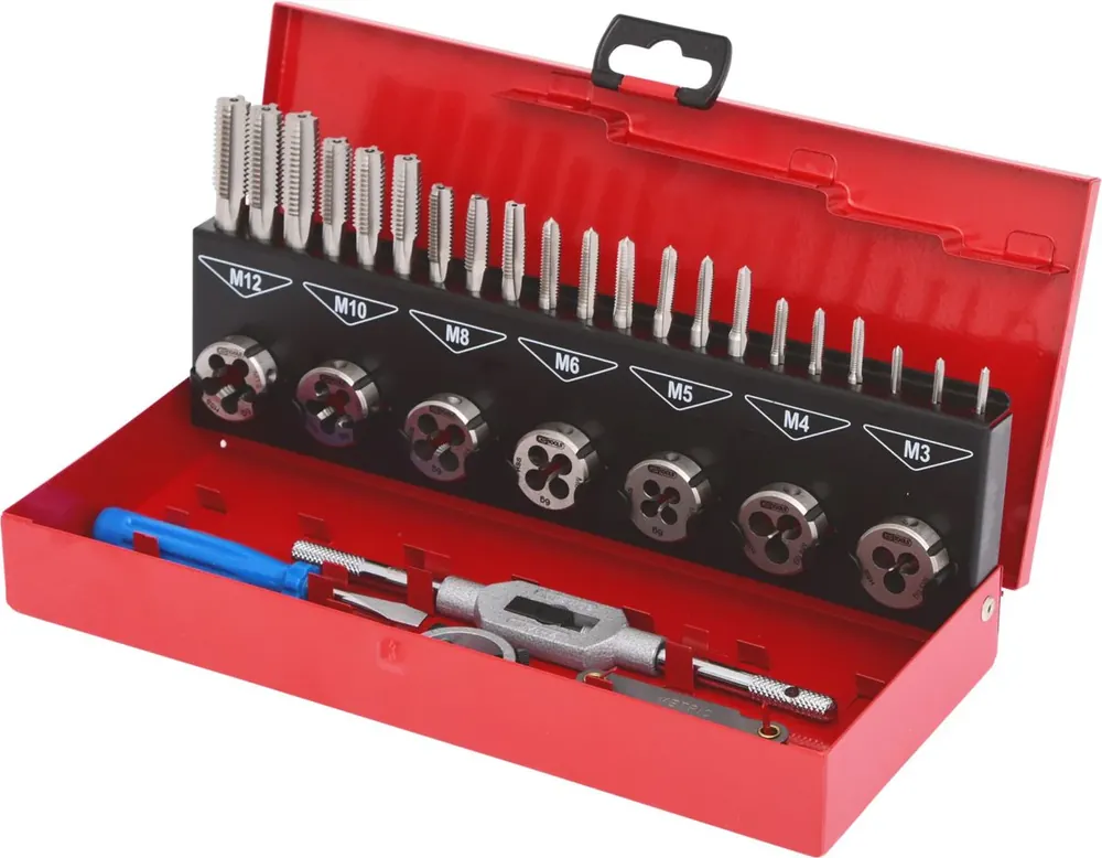 Neuheit KS TOOLS HSS Gewindeschneidwerkzeug-Satz, 32-tlg ( 331.0632 )