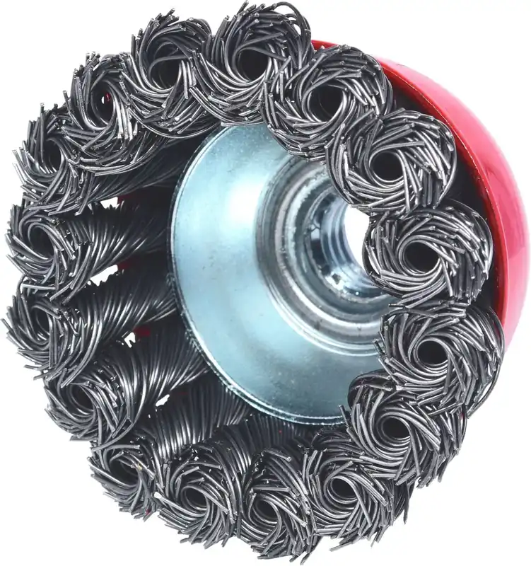KS TOOLS Stahldrahttopfbürste 0,5mm, Ø 65mm ( 340.0022 ) Markenprodukt