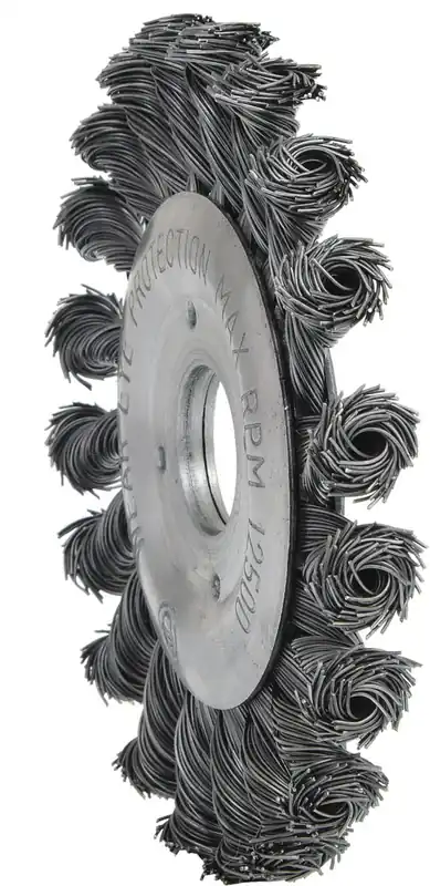 KS TOOLS Stahldrahtrundbürste 0,5mm, Ø 115mm ( 340.0042 ) Geprüft