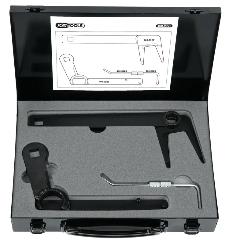 Neu KS TOOLS Motoreinstell-Werkzeug-Satz für BMW / Mini, 4-tlg ( 400.0925 )