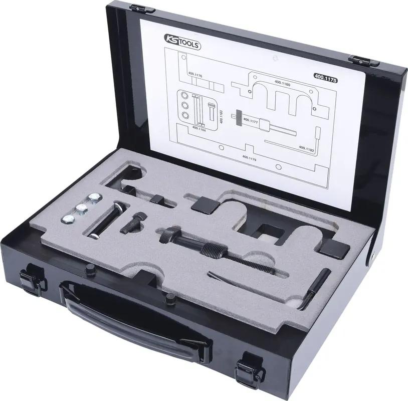 Top-Preis KS TOOLS Motoreinstell-Werkzeug-Satz für BMW, 14-tlg ( 400.1175 )