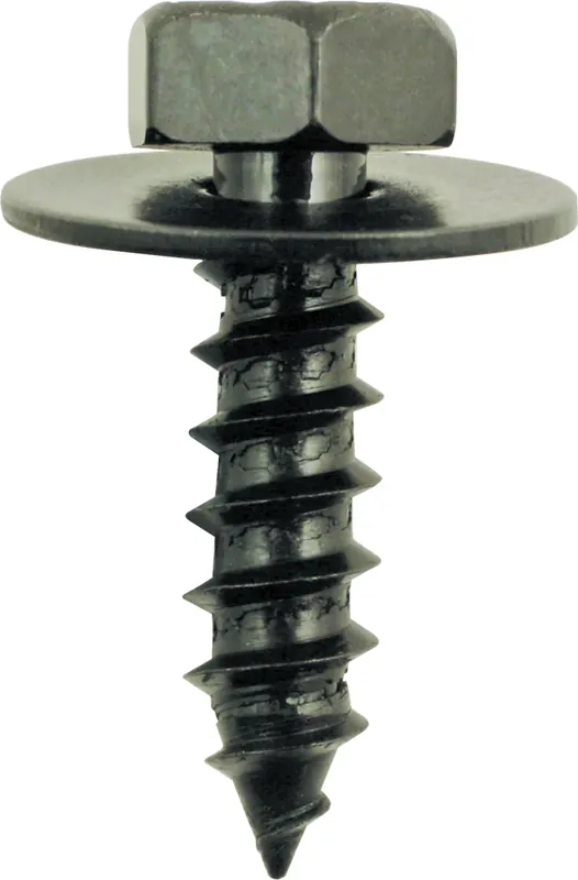 KS TOOLS Metall-Schraube/Scheibe, schwarz universal,50er Pack ( 420.5907 ) Markenware