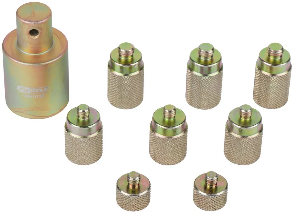 Super-Preis KS TOOLS Distanzschrauben-Satz, für Volkswagen Radlager, 9-tlg ( 440.0150 )