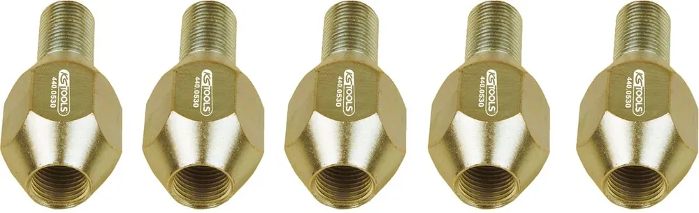 Günstig KS TOOLS Spezialmuttern-Satz M16x1,5, 5-tlg ( 440.0530 )