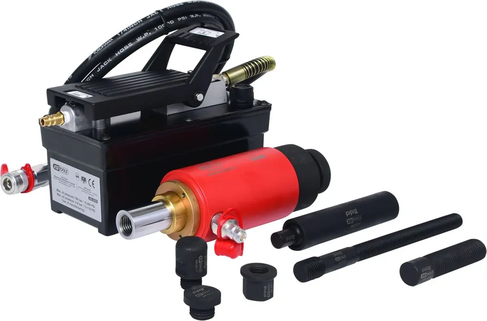 Highlight KS TOOLS Hydraulik-Einheit 22t, mit Luft-Hydraulik-Pumpe, 13-tlg ( 440.9995 )