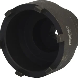 Neue Ware KS TOOLS 3/4" Nutmuttern-Schlüssel mit 6 Zapfen für Mercedes und MAN, 95-115mm ( 450.0168 )