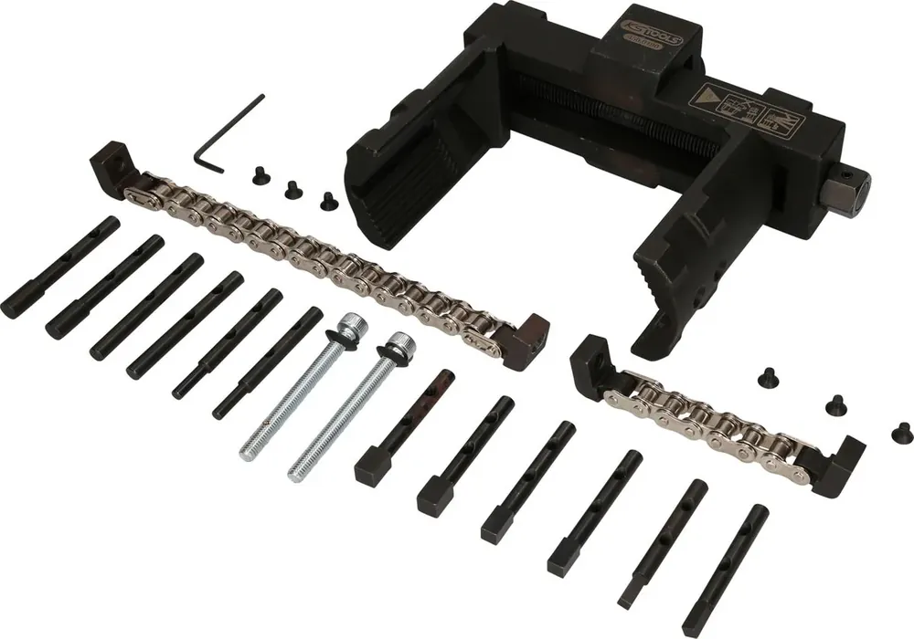 KS TOOLS Vario-Muttern- und Kappenschlüssel-Satz, 14-tlg ( 450.0190 ) Neu