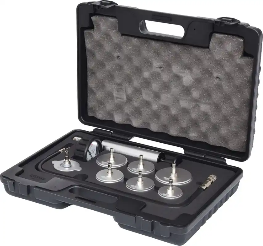 Begrenztes Angebot KS TOOLS Kühlsystem-Prüfgerät LKW, 9-tlg ( 455.0110 )