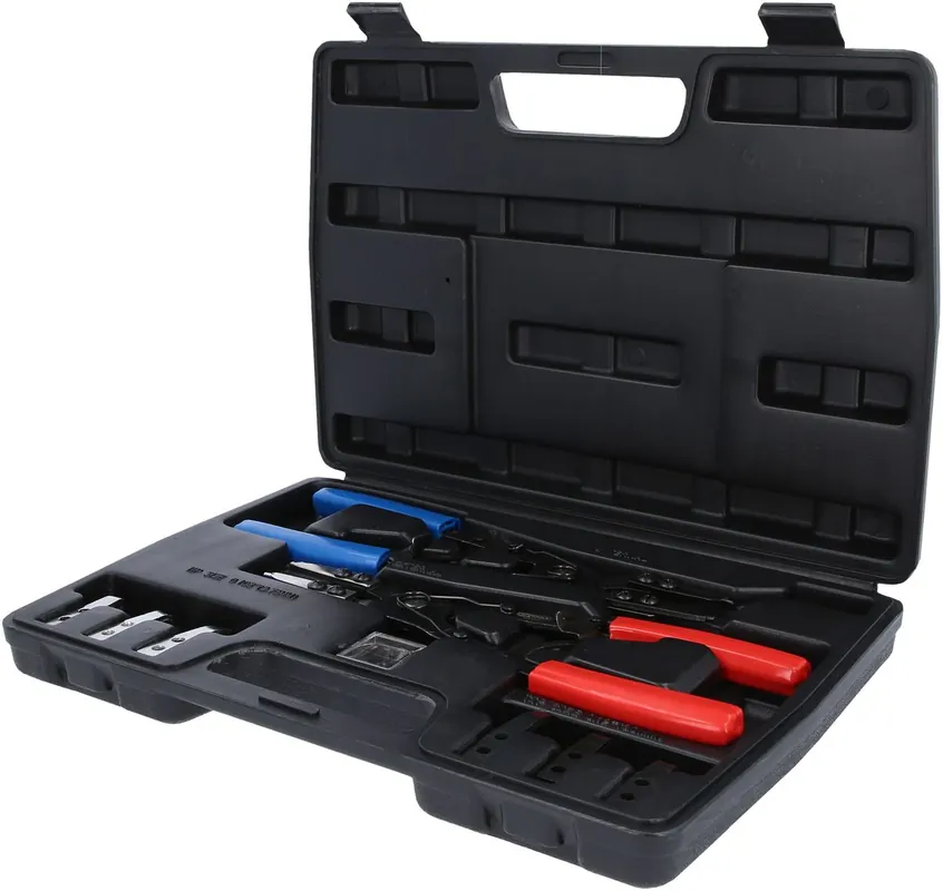 KS TOOLS Sicherungszangen-Satz mit Ratschenfunktion, 20-tlg ( 500.1350 ) Sonderangebot