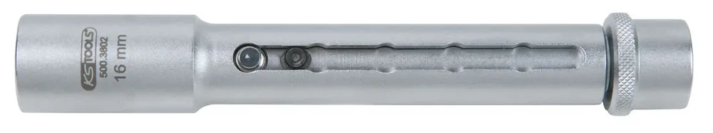 Neue Ware KS TOOLS 3/8" Teleskop-Zündkerzen-Stecknuss, 16mm ( 500.3802 )