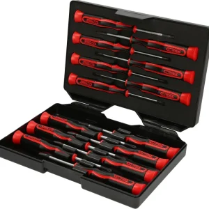 KS TOOLS Feinmechanik-Schraubendreher-Satz PH, Schlitz, Torx, 14-tlg ( 500.7170 ) Heißes Angebot