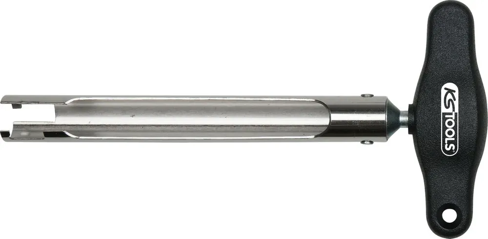 KS TOOLS T-Griff-Zündkerzenstecker-Abzieher, kurz, 225mm ( 500.7525 ) Wochenendangebot