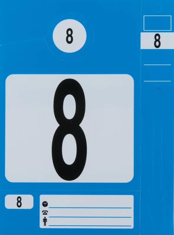 Preiswert KS TOOLS Schlüsselanhänger-Set, blau, 300 Stück ( 500.8016 )