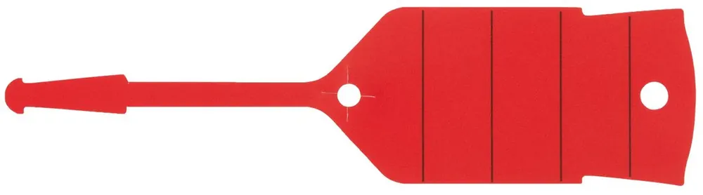 KS TOOLS Schlüsselanhänger mit Schlaufe, rot, 500 Stück ( 500.8019 ) Aktuell