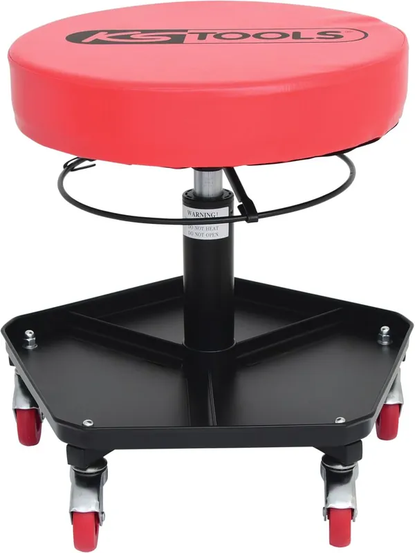 KS TOOLS Fahrbarer und höhenverstellbarer Hocker ( 500.8030 ) Super-Preis