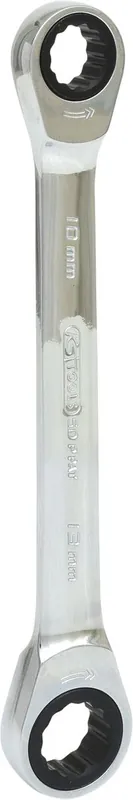 KS TOOLS GEARplus Doppel-Ratschenringschlüssel, 10x13mm ( 503.4512 ) Neu