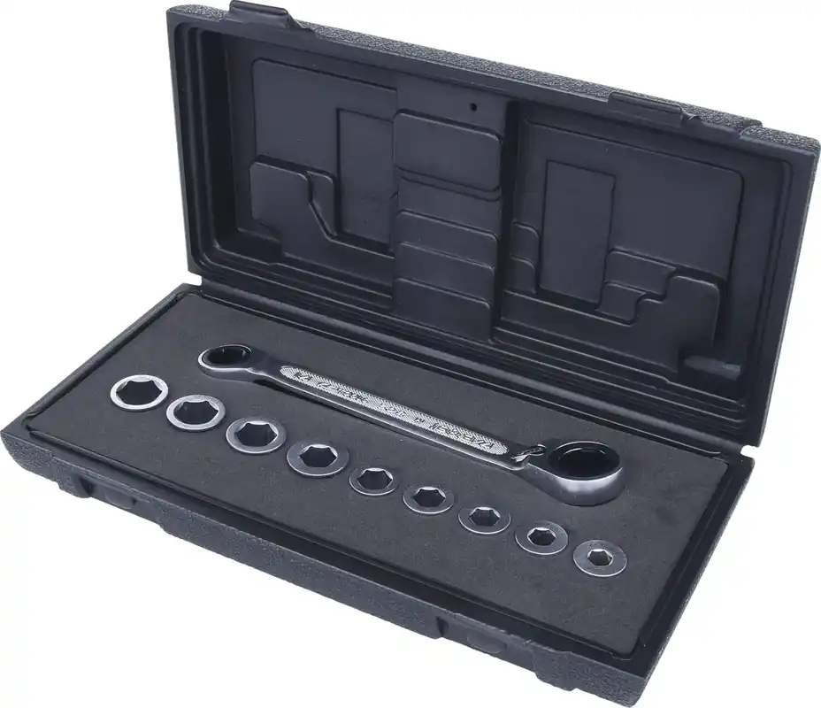 KS TOOLS GEARplus Doppel-Ratschenringschlüssel-Satz umschaltbar 10-tlg ( 503.4645 ) Direkt Vom Hersteller