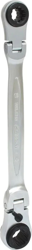 Schneller Versand KS TOOLS 4 in 1 GEARplus umschaltbar Gelenk-Doppel-Ringschlüssel, 10x13-17x19mm ( 503.4745 )