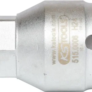 KS TOOLS 3/4" Kraft-Bit-Stecknuss Innensechskant kurz, 24mm ( 515.0006 ) Bestpreis
