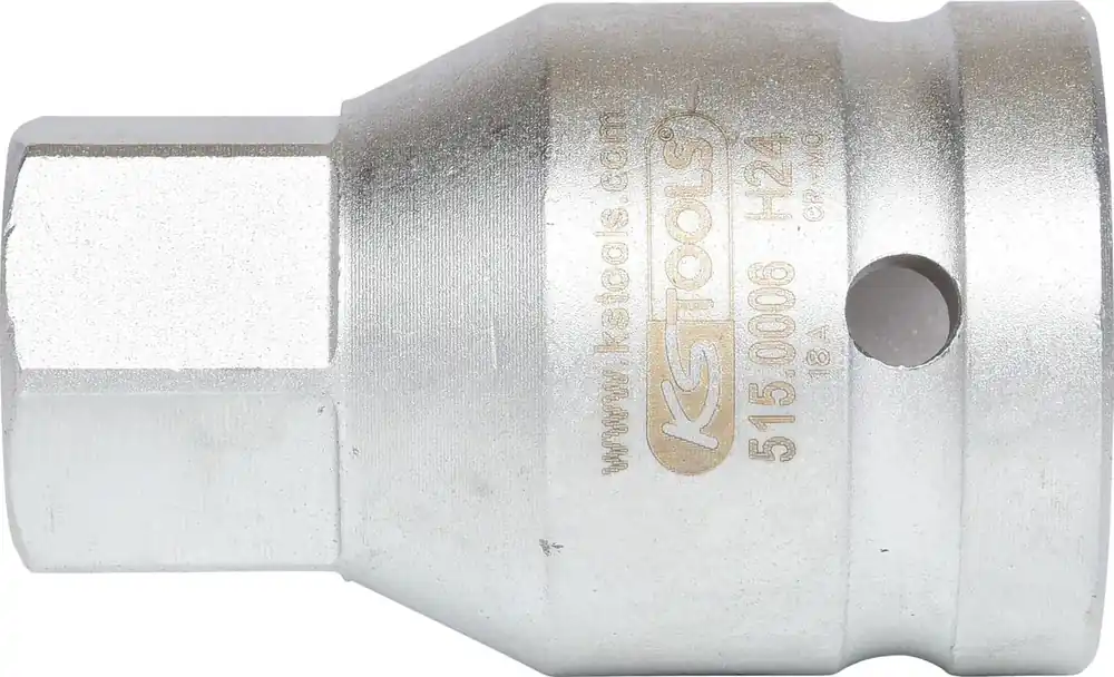 KS TOOLS 3/4" Kraft-Bit-Stecknuss Innensechskant kurz, 24mm ( 515.0006 ) Bestpreis
