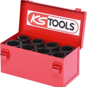 KS TOOLS 3/4" Sechskant-Kraft-Stecknuss-Satz, 8-tlg lang ( 515.0510 ) Direkt Vom Hersteller
