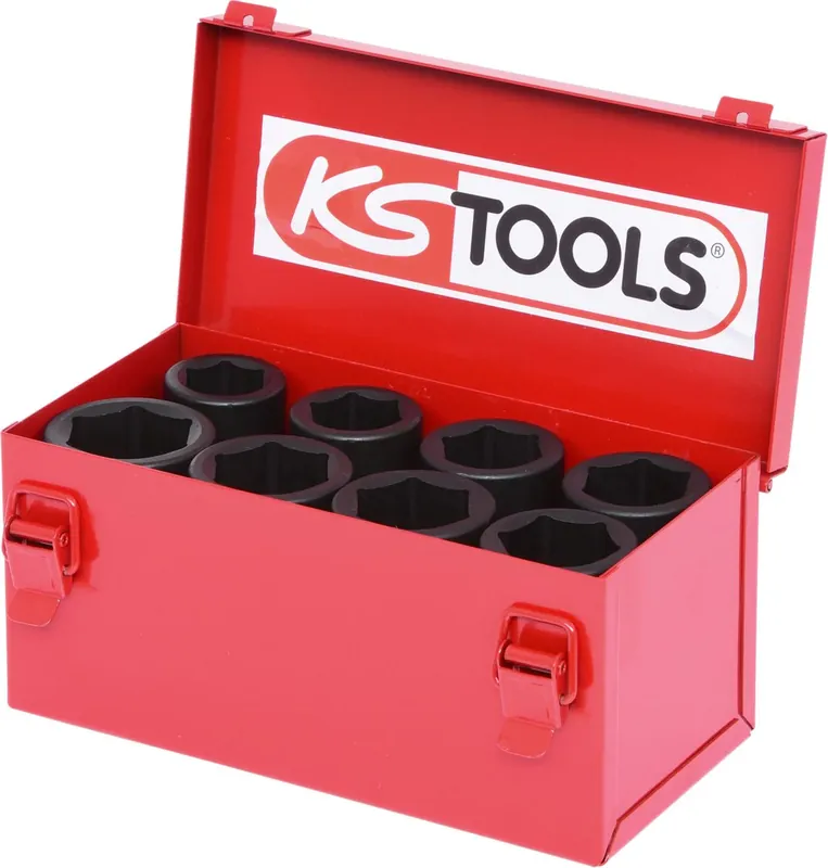 KS TOOLS 3/4" Sechskant-Kraft-Stecknuss-Satz, 8-tlg lang ( 515.0510 ) Direkt Vom Hersteller
