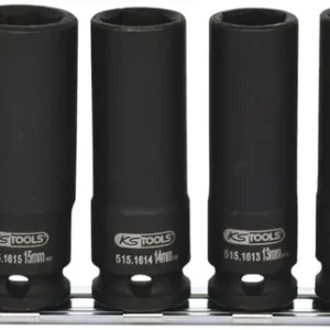 Nur Heute KS TOOLS 3/8" Sechskant-Kraft-Stecknuss-Satz, lang, 8-tlg ( 515.0648 )
