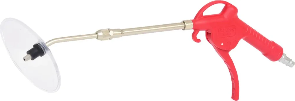 Knallerangebot KS TOOLS Teleskop-Druckluft-Ausblaspistole 90-190mm mit Schutzschild ( 515.1906 )