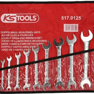 KS TOOLS Doppel-Maulschlüssel-Satz, 12-tlg, 6x7-30x32mm ( 517.0125 ) Saisonangebot