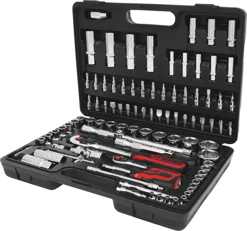 Billig KS TOOLS 1/4"+1/2" CHROMEplus Steckschlüssel-Satz, 96-tlg ( 918.0796 )