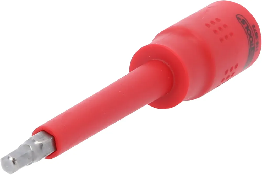 Sonderaktion KS TOOLS 3/8" Isolierte Bit-Stecknuss Innensechskant, 5mm, 122mm lang ( 118.3872 )