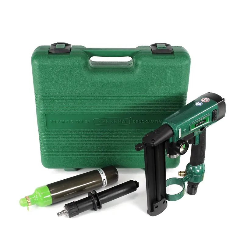 Prebena PKT-2-J50SD-S Luftdruck Kartuschen - Druckluftnagler 3,5-10 bar im Transportkoffer Mega-Angebot