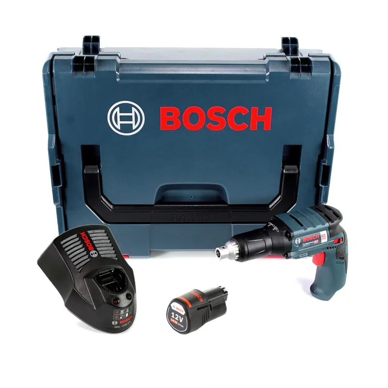 Aktuell Bosch GTB 12V-11 Akku Trockenbauschrauber 12V 11Nm + 1x Akku 3,0Ah + Ladegerät + L-Boxx