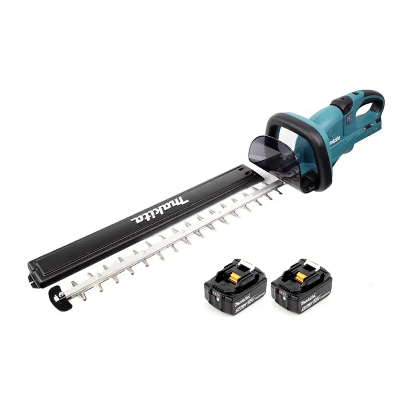 Makita DUH 551 T Akku Heckenschere 36V 550mm + 2x Akku 5,0Ah - ohne Ladegerät Sonderangebot