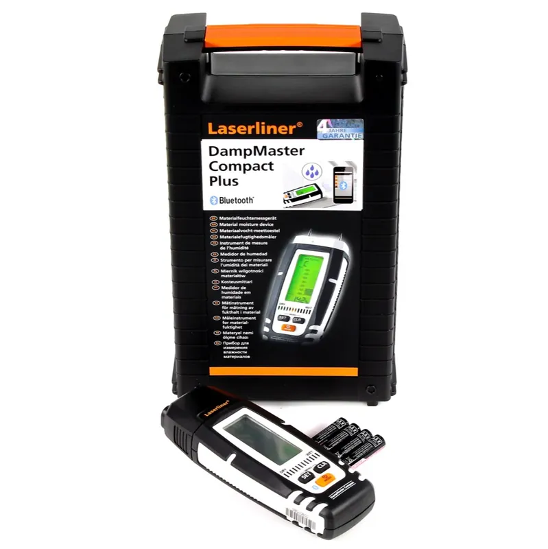 Highlight Laserliner DampMaster Compact Plus Materialfeuchtemessgerät (BLE) ( 082.321A )