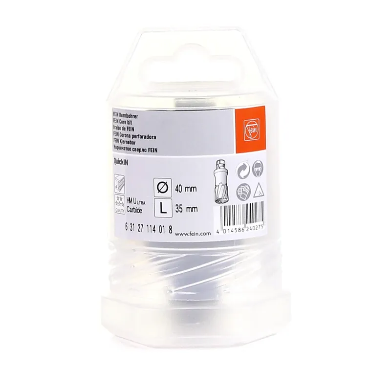 FEIN Kernbohrer HM Ultra QuickIn Aufnahme 40 mm ( 63127114018 ) Ausverkauf