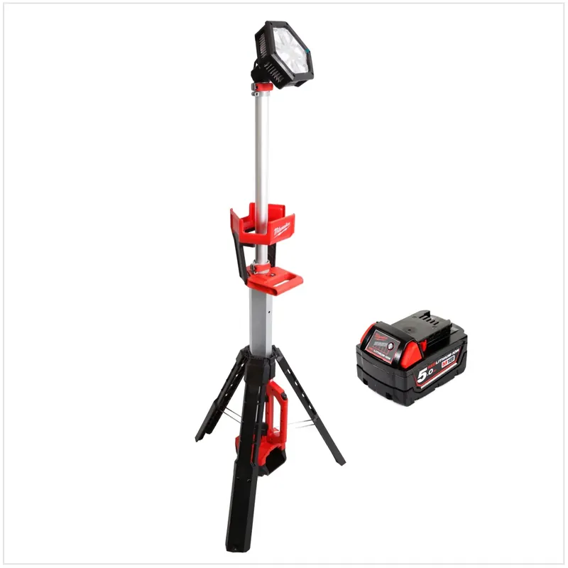Milwaukee M18 SAL 501 18V Akku Baustrahler + 1x Akku 5,0Ah - ohne Ladegerät Knallerangebot