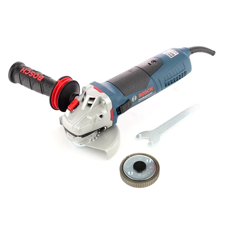 Bosch GWS 17-125 CIE 1700 Watt 125 mm Winkelschleifer + 1 x SDS clic M14 Schnellspannmutter Top-Preis