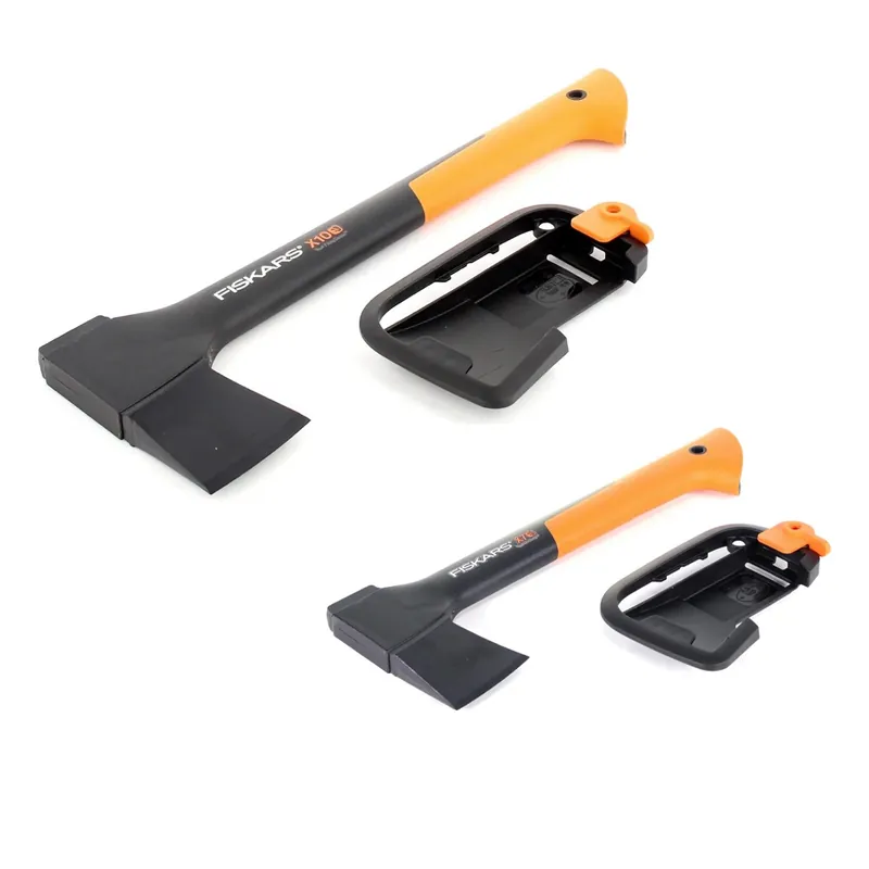 Jetzt Kaufen Fiskars Axt Set mit X10 Spaltaxt S 45 cm ( 121443 ) und X7 Spaltaxt XS 35,5 cm ( 121423 )