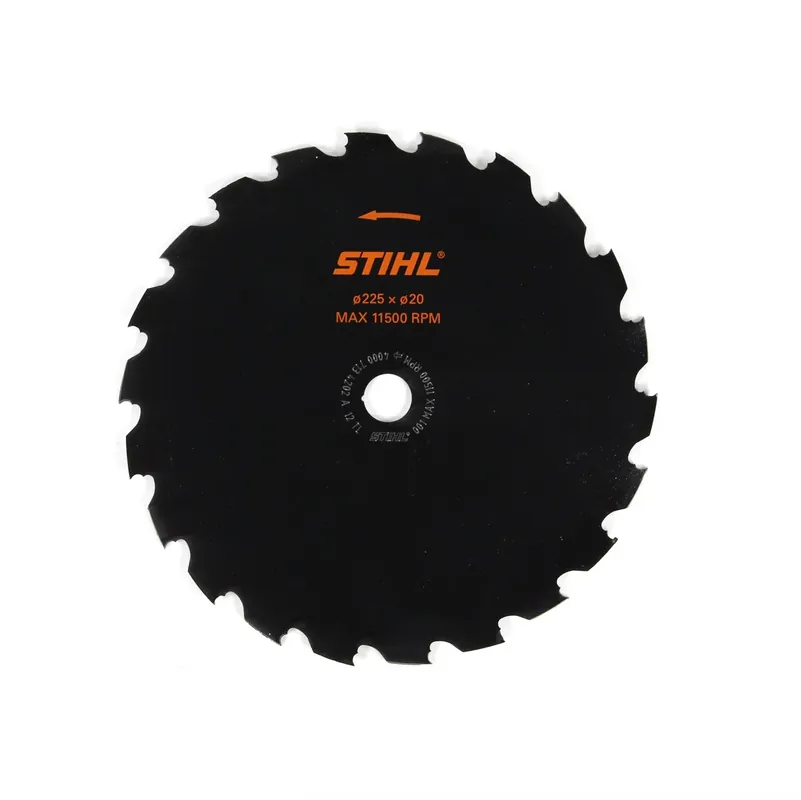Echt Stihl MZ 225-22 HP Kreissägeblatt Meißelzahn High Performance für Motorsensen 225 x 20 x 1 mm 22 Zähne