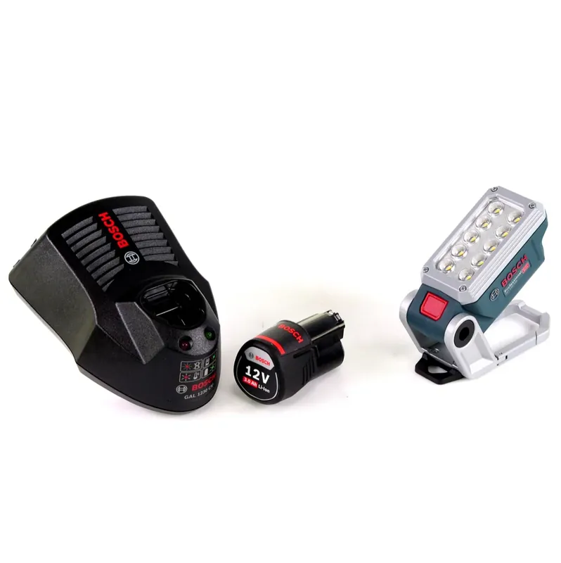 Sale Bosch Akku Lampe GLI 12V-330 DeciLED + 1 x 3,0 Ah Akku + Ladegerät