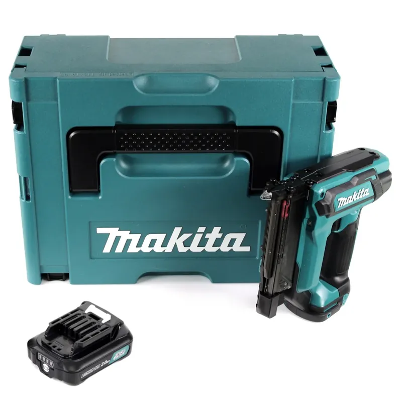 Meistverkauft Makita PT 354 DA1J 10,8 V Akku Stiftnagler im Makpac + 1 x 2,0 Ah Akku - ohne Ladegerät
