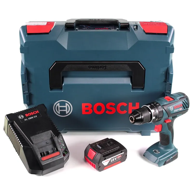 Bosch GSB 18 V-28 Professional 18 V Schlagbohrschrauber in L-Boxx + 1 x 5,0 Ah Akku + Ladegerät ( 0615990K8P ) Heißes Angebot
