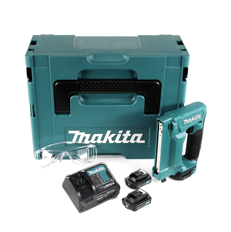Rabatt Makita ST 113 DZ Akku Tacker 10,8V 10mm im Makpac + 2x 2,0Ah Akku + Ladegerät